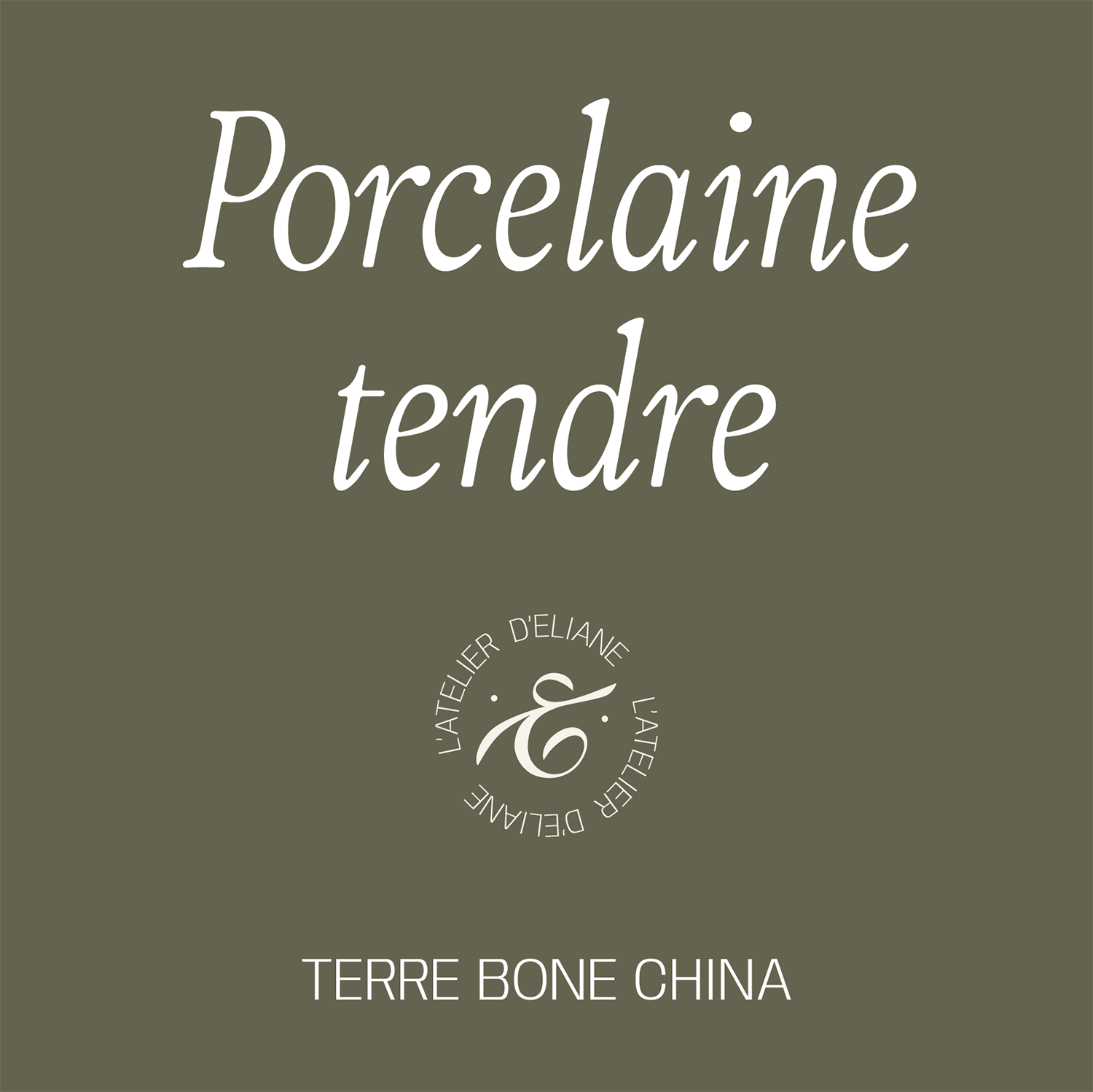 Porcelaine tendre terre bonne china